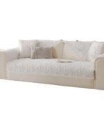 PACK DE 5 FUNDAS PARA SOFA CON DISEÑO H2 BLANCO - Imagen 4
