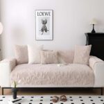 PACK DE 5 FUNDAS PARA SOFA CON DISEÑO H3 BEIGE