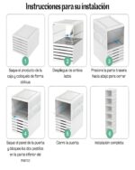 ORGANIZADOR DE ZAPATOS 6 NIVELES DOBLE PLEGABLE - Imagen 5