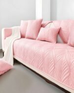 PACK DE 5 FUNDAS PARA SOFA CON DISEÑO G3 ROSA - Imagen 2