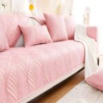 PACK DE 5 FUNDAS PARA SOFA CON DISEÑO G3 ROSA