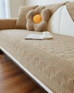 PACK DE 5 FUNDAS PARA SOFA CON DISEÑO F3 BEIGE