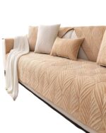 PACK DE 5 FUNDAS PARA SOFA CON DISEÑO G2 BEIGE - Imagen 3