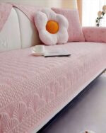 PACK DE 5 FUNDAS PARA SOFA CON DISEÑO F1 ROSA - Imagen 2