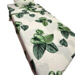 Juego de Sábanas Adulto hojas verdes