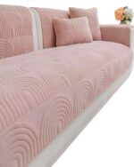 PACK DE 5 FUNDAS PARA SOFA CON DISEÑO J5 ROSA - Imagen 4