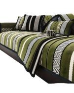 PACK DE 5 FUNDAS PARA SOFA CON DISEÑO R3 VERDE - Imagen 3