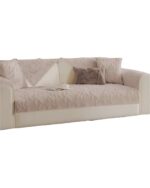 PACK DE 5 FUNDAS PARA SOFA CON DISEÑO H3 BEIGE - Imagen 3