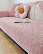 PACK DE 5 FUNDAS PARA SOFA CON DISEÑO F1 ROSA