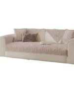 PACK DE 5 FUNDAS PARA SOFA CON DISEÑO H3 BEIGE - Imagen 4
