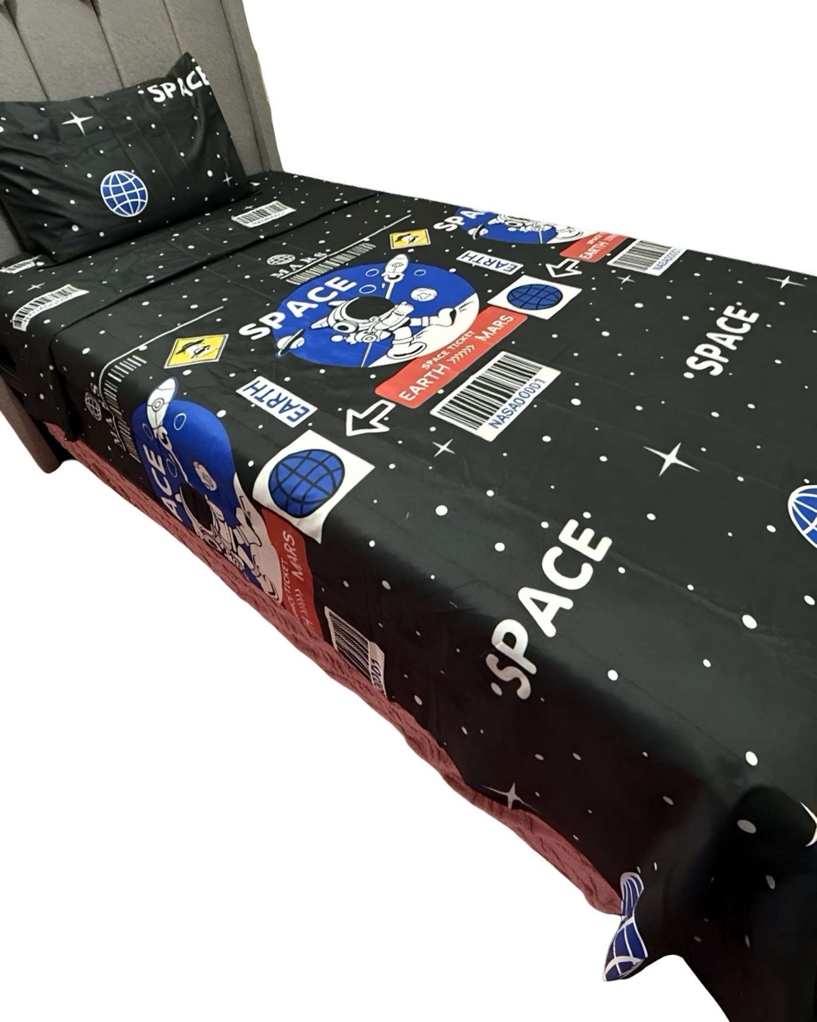 gCoMR5.jpg Juego de Sábanas infantil Astronauta Espacio - Imagen 1