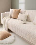 PACK DE 5 FUNDAS PARA SOFA CON DISEÑO G1 BLANCO - Imagen 2