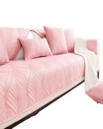 PACK DE 5 FUNDAS PARA SOFA CON DISEÑO G3 ROSA - Imagen 4