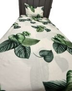Juego de Sábanas Adulto hojas verdes - Imagen 3
