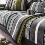 PACK DE 5 FUNDAS PARA SOFA CON DISEÑO R1 GRIS