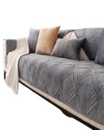 PACK DE 5 FUNDAS PARA SOFA CON DISEÑO G6 GRIS - Imagen 3